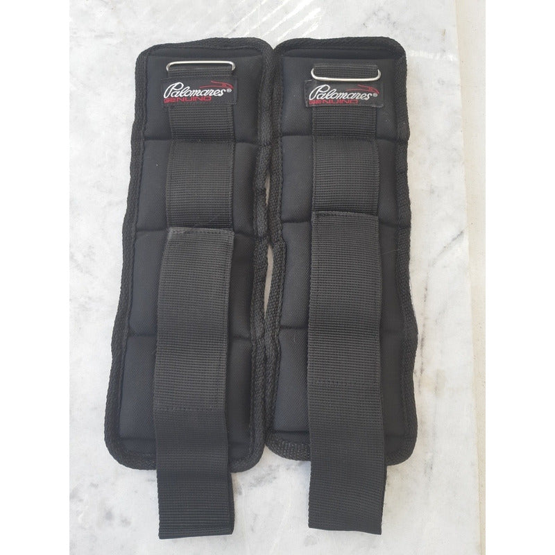 Par Polainas 3 Kilos Palomares Genuino Fpx Negro
