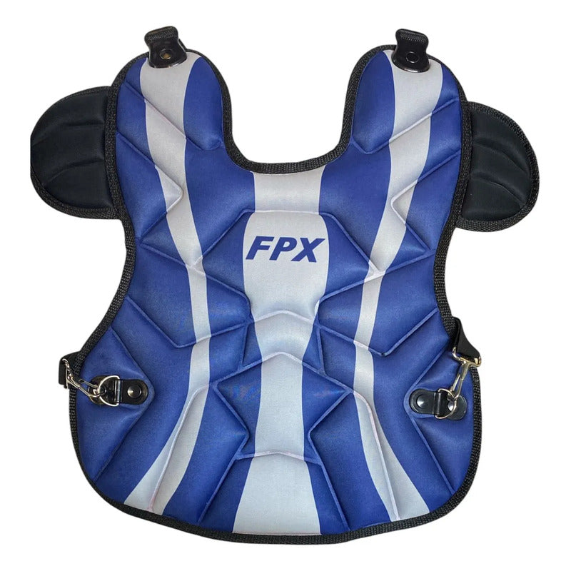 Arreo Catcher Beisbol Infantil Peto/espinillera/cascoccareta Azul