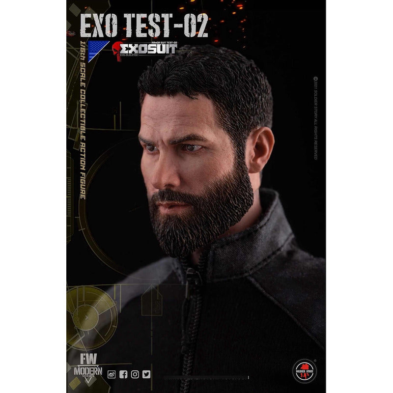 Soldier Story Exo Test 02 Exoeskeleton Armor Suit 1/6 Fpx
