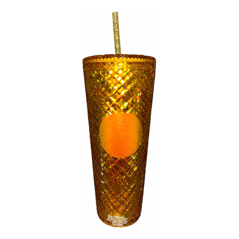Vaso Dorado Starbucks Colección Tamaño Venti Nuevo Dorado