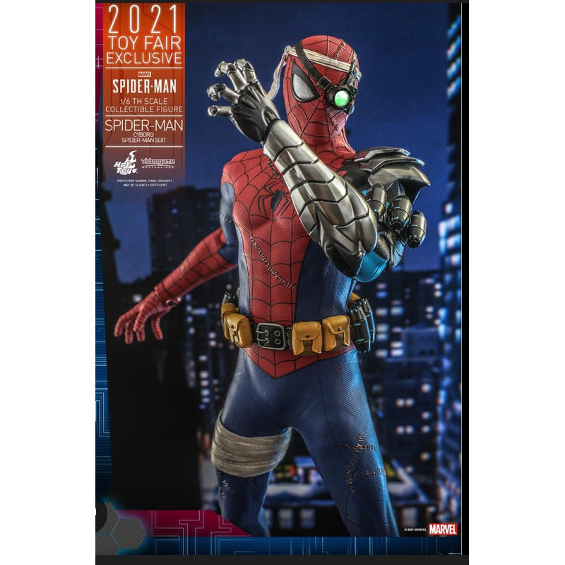 Hot Toys Spider-man Cyborg Spider Man Suite Figura 1/6 Fpx