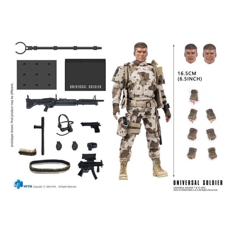 Hiya Toys Andrew Scott Universal Soldier 1/12 Fpx