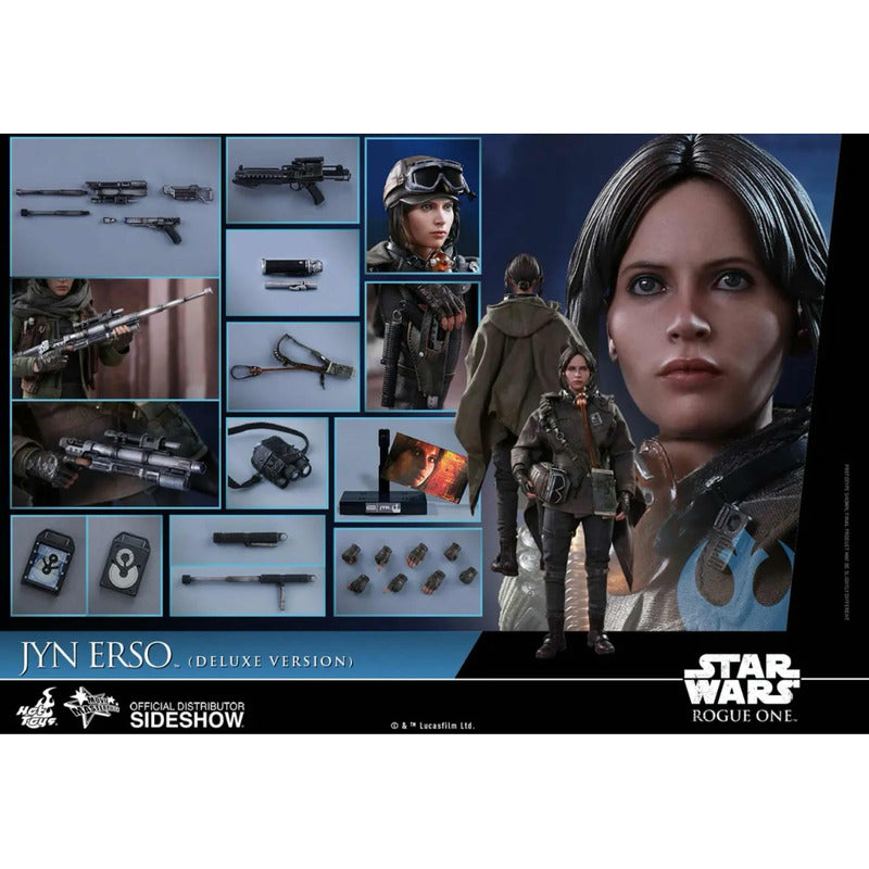 Hot Toys Jyn Erso Deluxe Rogue One Star Wars 1/6 Fpx