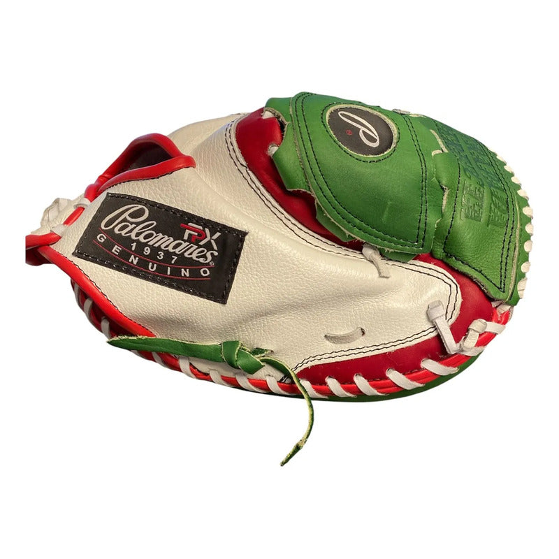 Manopla Béisbol Catcher 680 Tricolor 2026 Palomares Fpx Verde Juvenil7 Adulto