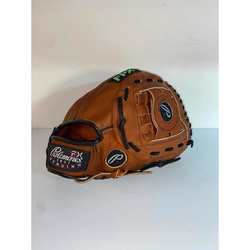 Manopla Beisbol Mediana 12.5 G350 Cafe/blanc Palomares Fpx Café Juvenil/adulto