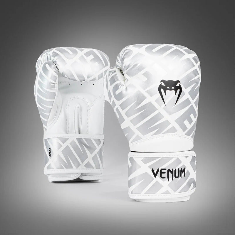 Guante Box Venum Contender 1.5 Plateado Palomares Fpx