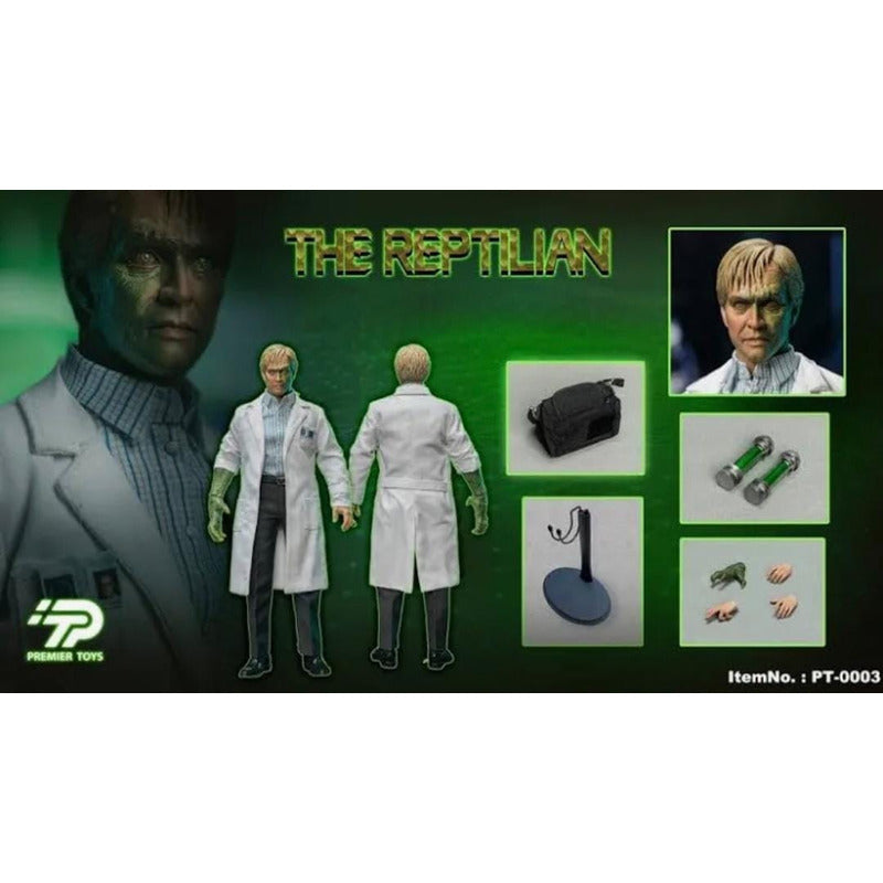 Premier Toys No Hottoys The Reptilian Curt Connors  1/6 Fpx