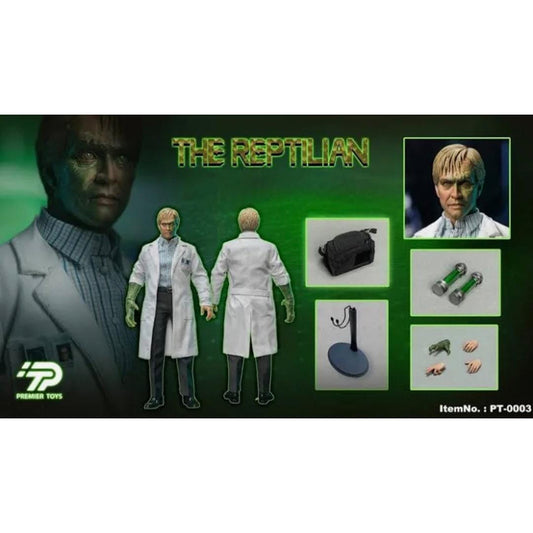 Premier Toys No Hottoys The Reptilian Curt Connors  1/6 Fpx