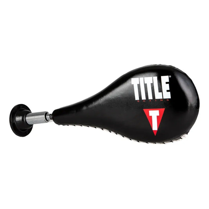 Pera Boxeo De Pared Flexible C/resorte D Precisión Title Fpx Negro