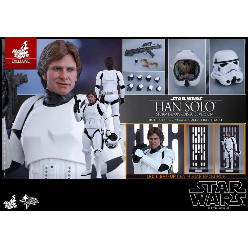 Hot Toys Han Solo Stormtrooper Disguise Star Wars 1/6 Fpx