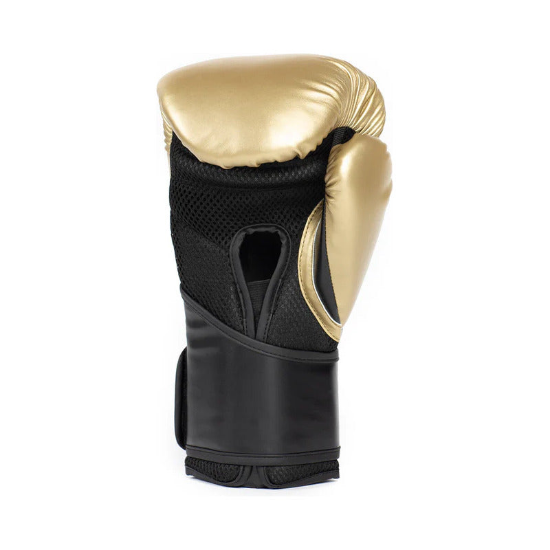 Guante Box Elite Dorado Con Negro Everlast  Xe231