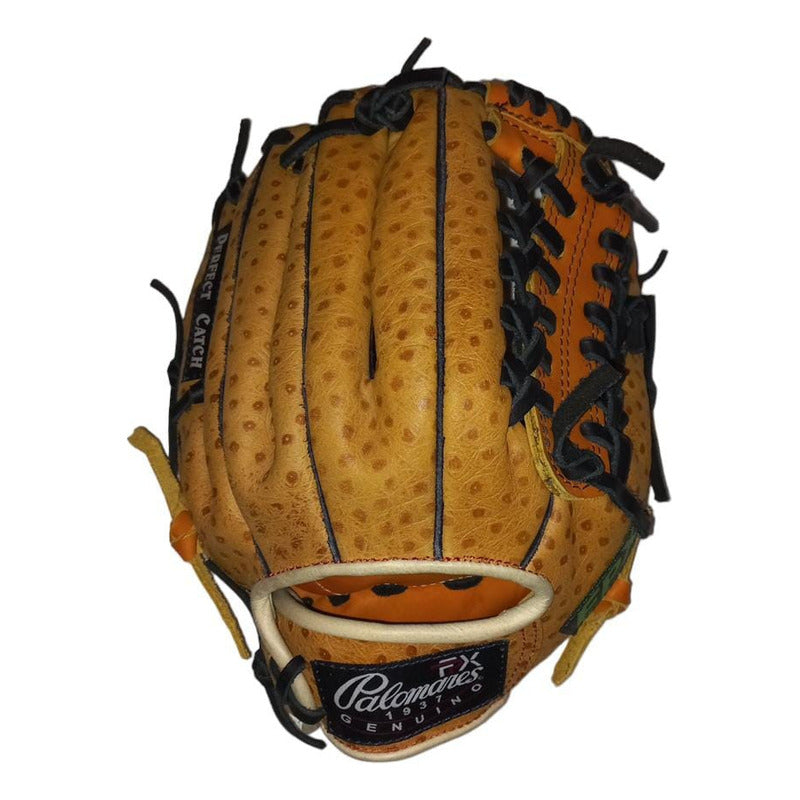 Guante Manopla Béisbol M. 2150 12.5  Tejido Palomares Fpx  Naranja Adulto