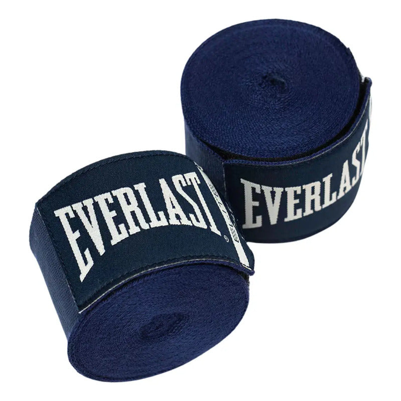Par De Vendas Para Box Elite 180 Pulgadas Color Azul Everlast Azul