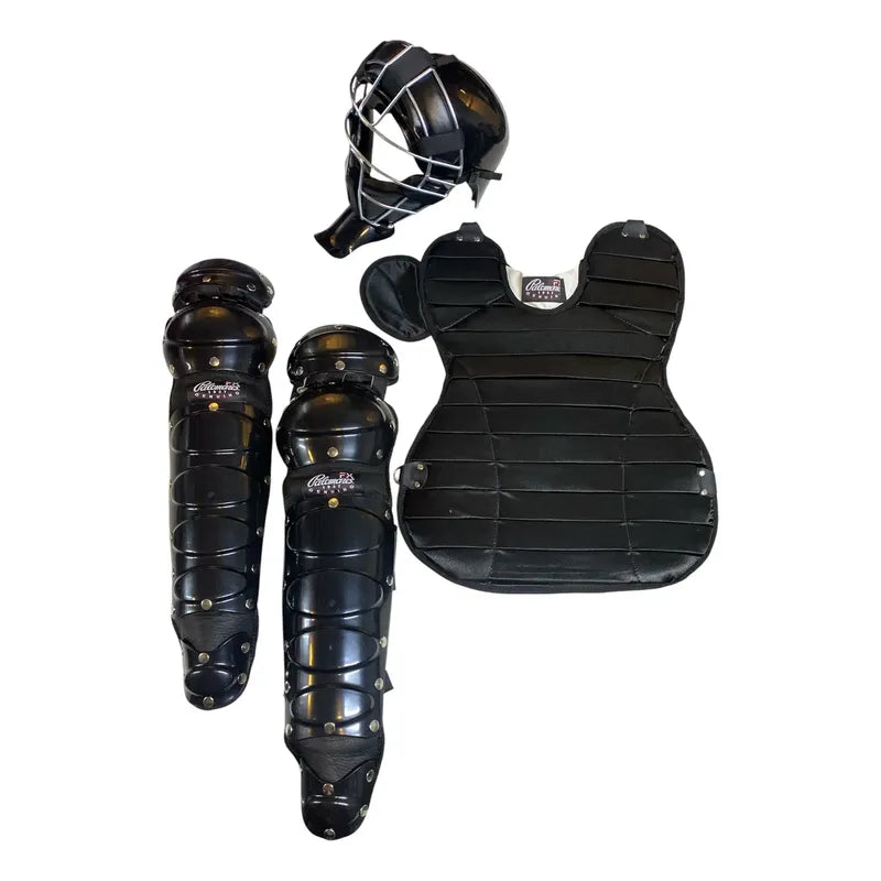 Arreo Catcher Beisbol Adult Cascoc/caretapetoespinillera Fpx Negro