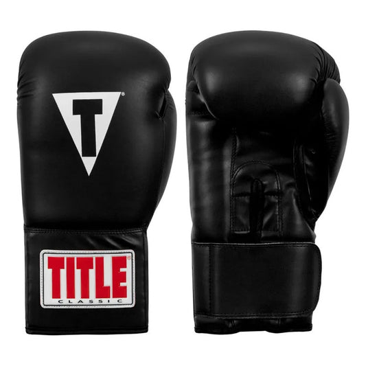 Guante Box Title Boxing Classic Super Bag 2.0 Palomares Fpx 14 Oz Negro