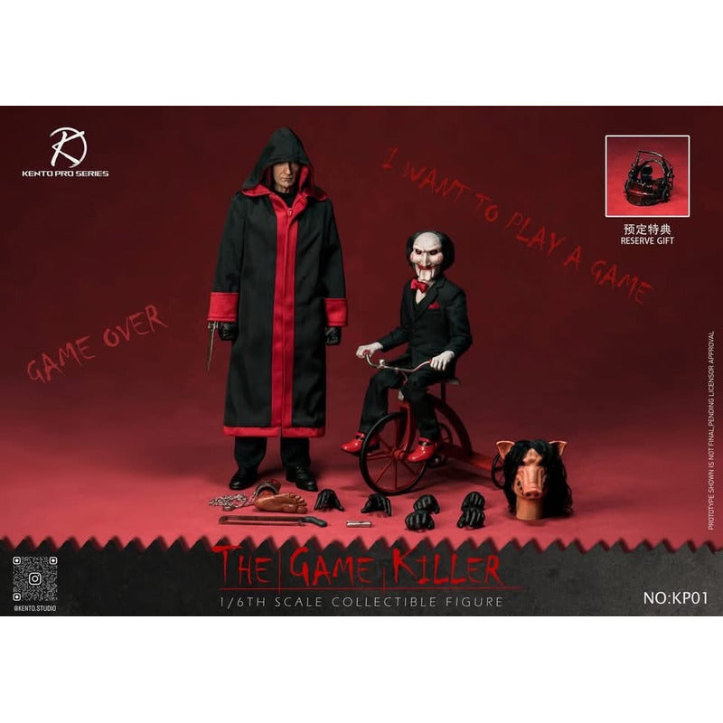 Kento Billy The Puppet Game Killer Saw Figura 1/6 Fpx