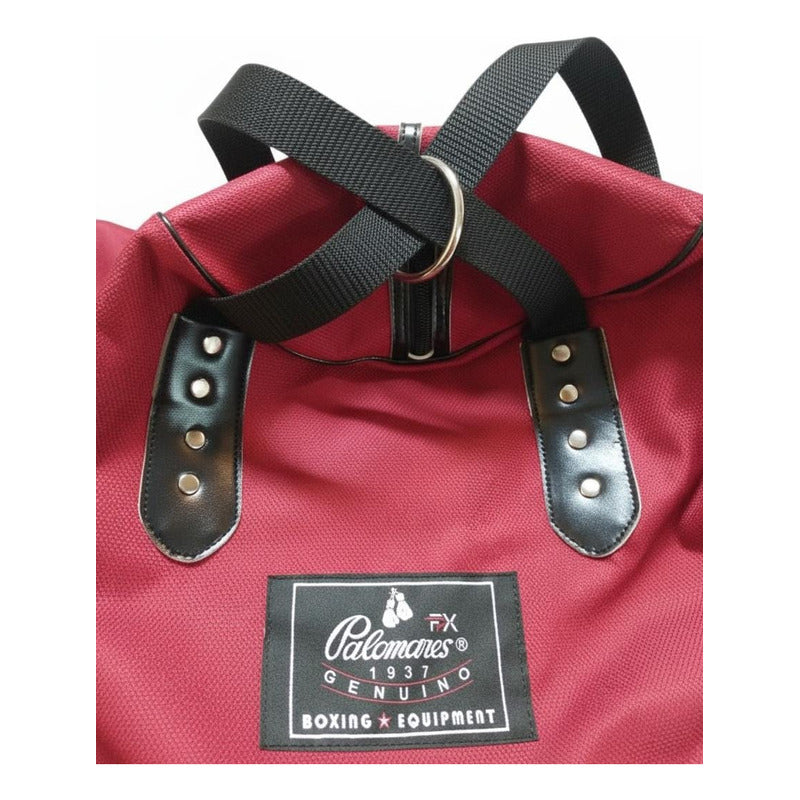 Costal Box Banana Muay Thai Lona Vacío 2mts Palomares Fpx Rojo
