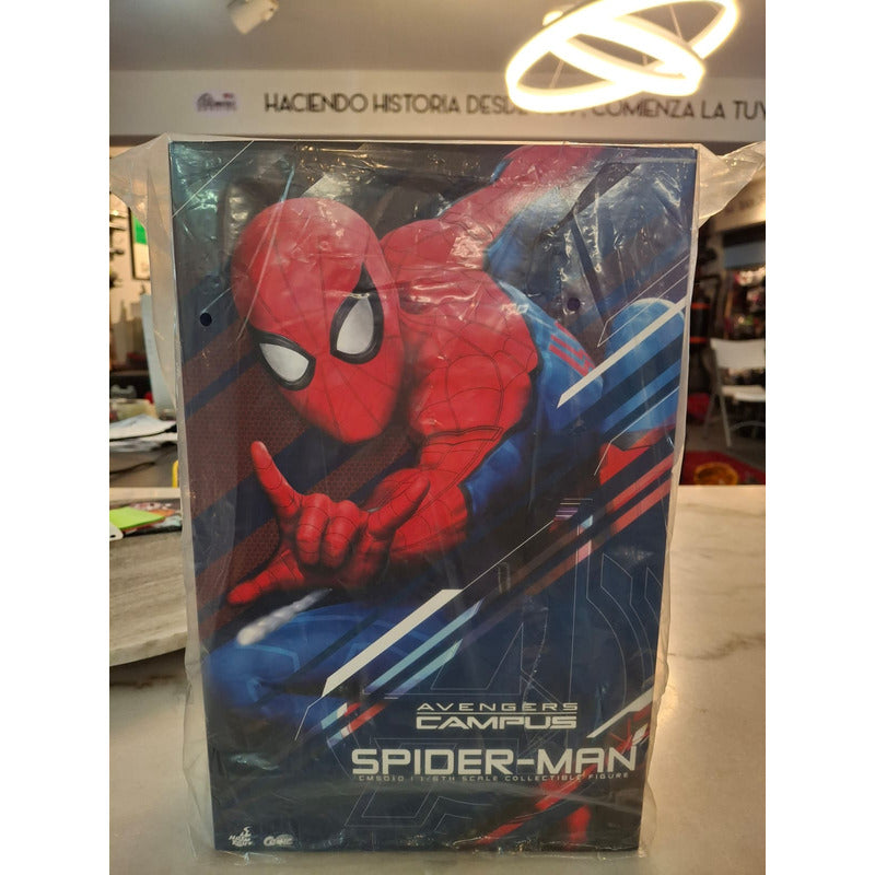 Hot Toys Spider-man Avengers Campus (web) Figura 1/6 Fpx