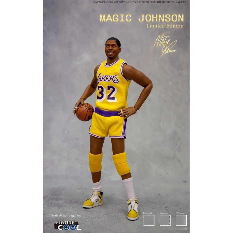 Figure Cool Magic Johnson No Enterbay Nba 1/6 Lakers Fpx