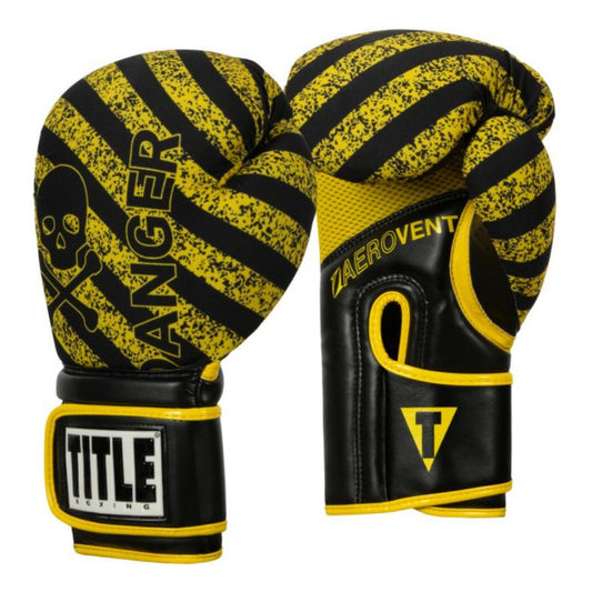 Guantes Box Title Peligro Amarillo Nuevo Original Fpx