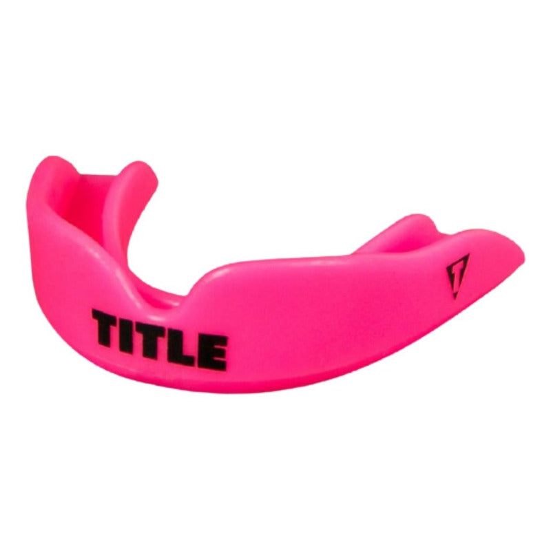 Protector Bucal Title Termoformable Pi Palomares Genuino Fpx Rosa Sin Sabor