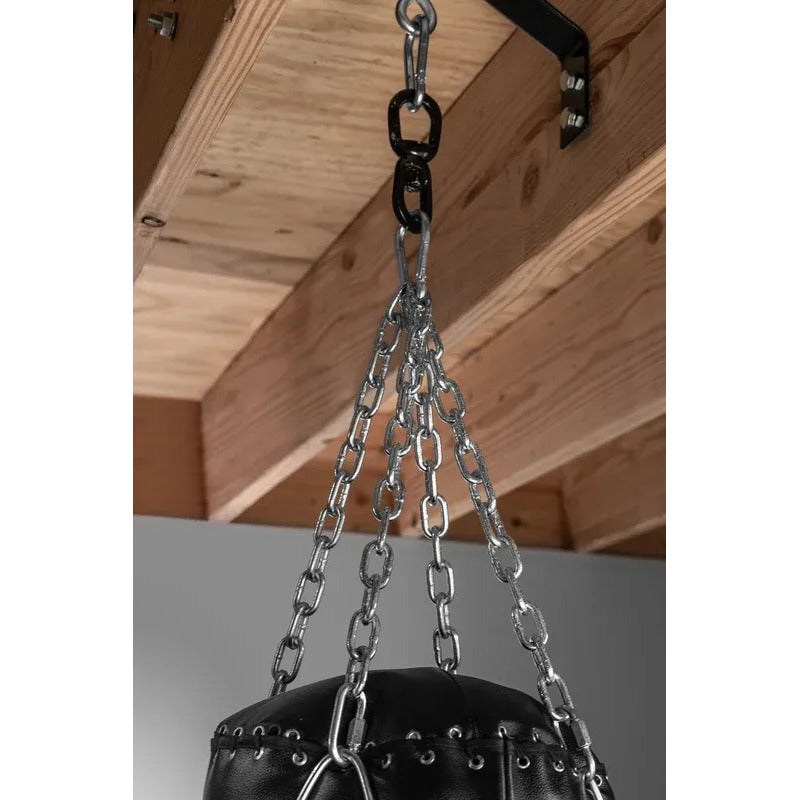 Cadena Y Eslabón Giratorio Platinum Pro Para Costal De Box Plateado