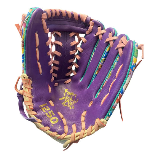 Guante Manopla Beisbol &soft 12.5 Ed Unica 1250 Palomaresfpx Morado Juvenil/adulto