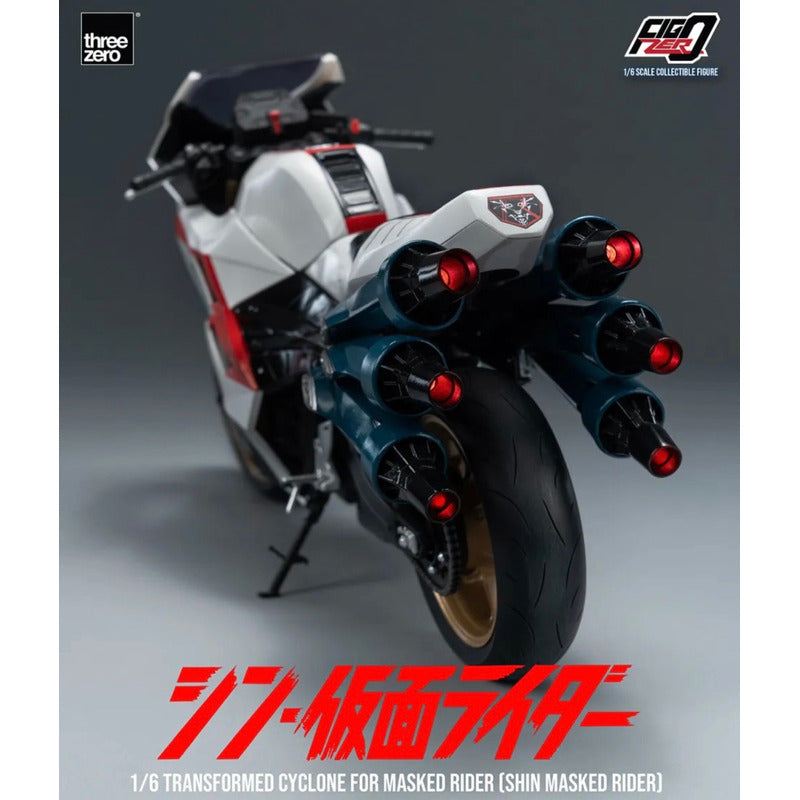 Threezero Transformed Cyclone For Masked Kamen Rider 1/6 Fpx