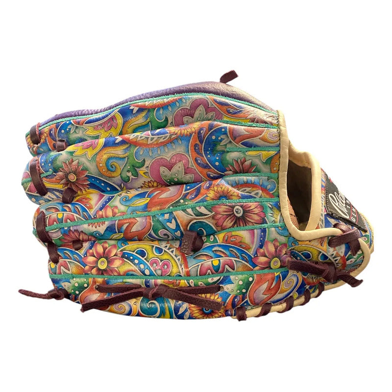 Guante Manopla Beisbol Morado Tejido Ed. Unica 1250 12.5 Fpx Morado Juvenil/adulto