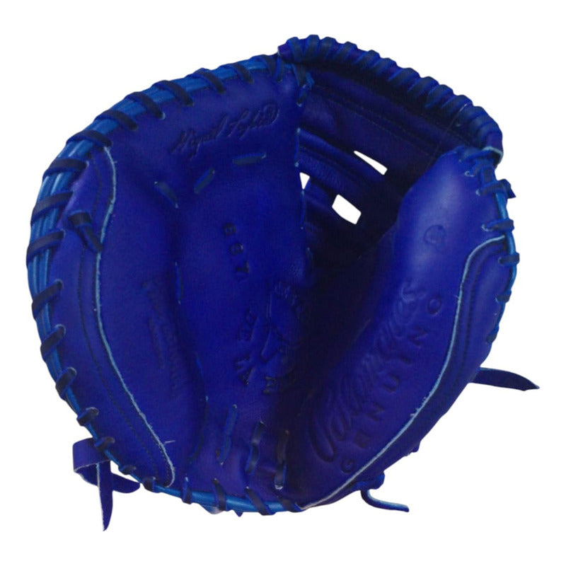 Manopla Catcher 697 Zurdo Juv/adulto Palomares Genuino Fpx Azul Adulto/ Juvenil