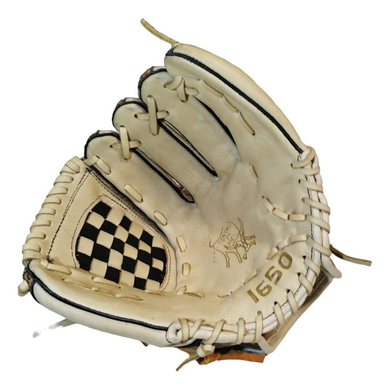 Guante Manopla Béisbol Mod 1650 12.5 Palomares Genuino Fpx  Coral Claro Adulto