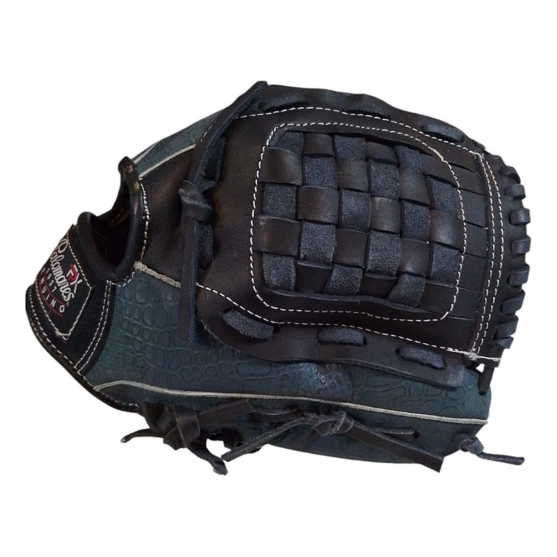 Guante Manopla Beisbol 1285 12 PuLG Adulto Palomares Fpx Negro/verde Adulto/ Juvenil