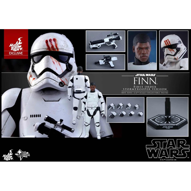 Hot Toys Finn Stormtrooper Star Wars Figura 1/6 Fpx
