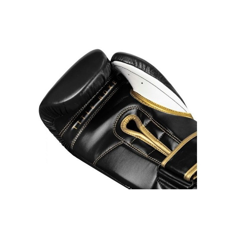 Guantes De Box Title Mex Piel Velcro Palomares Fpx