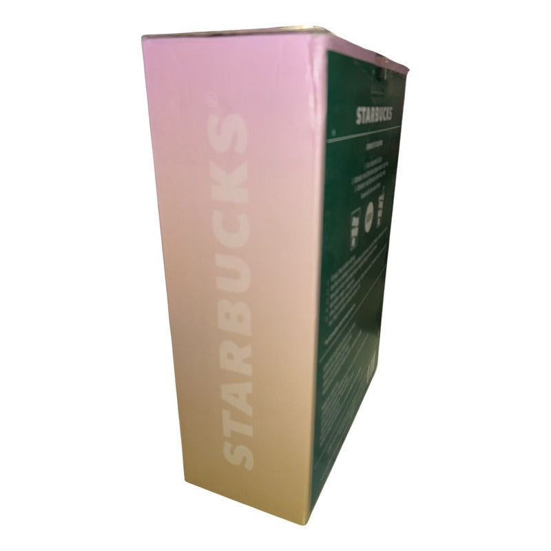 Dúo Vaso Starbucks Coleccionable Popote 700ml