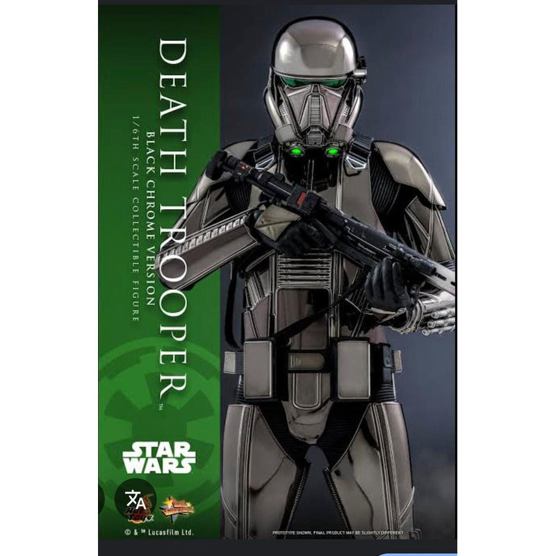 Hot Toys Star Wars Death Trooper Black Chrome Version Fpx