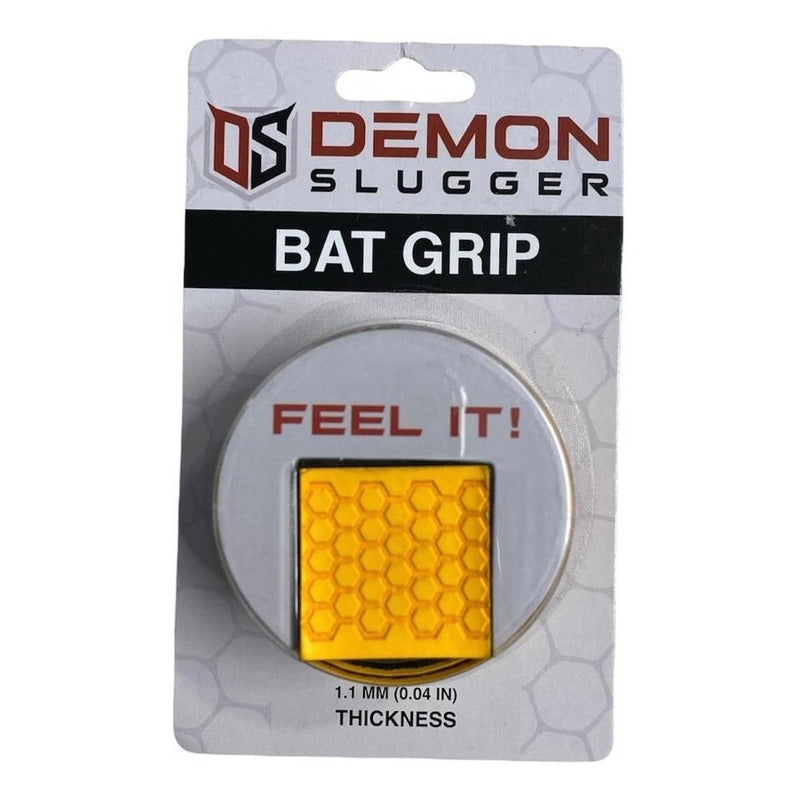 Bat Grip  Absorbente De Beisbol Demon Slugger Amarillo Fpx