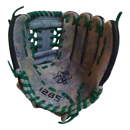 Guante Manopla Beisbol 1285 11  Ed.unica Piel Palomares Fpx Verde Musgo Juvenil/adulto