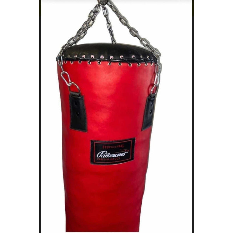 Costal De Box 100% Piel Genuina Rojo. Palomares Genuino Fpx Rojo