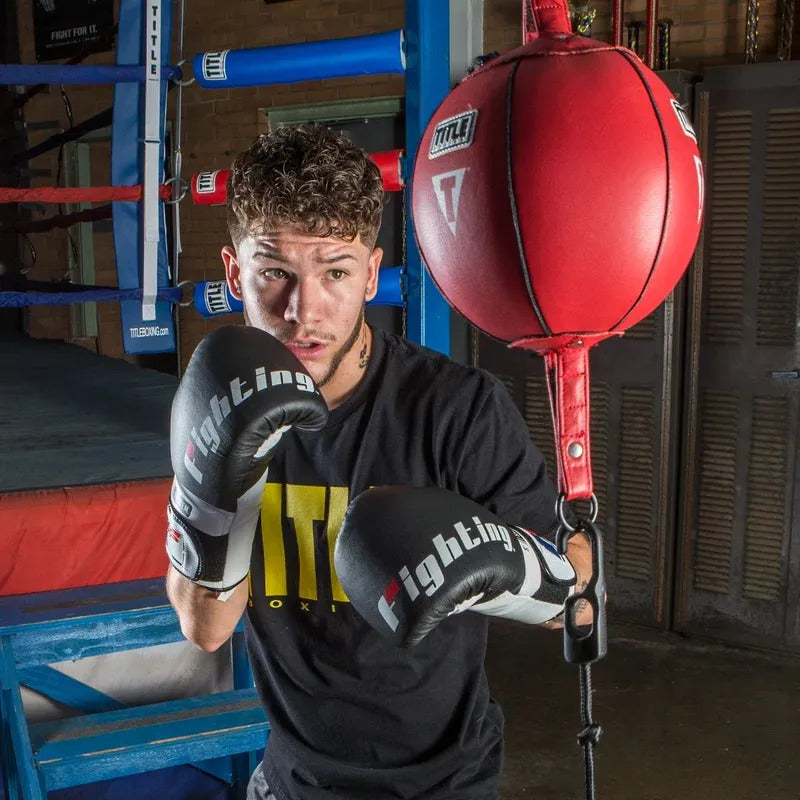 Pera De Boxeo Title Boxing Double End Bag Fpx Rojo