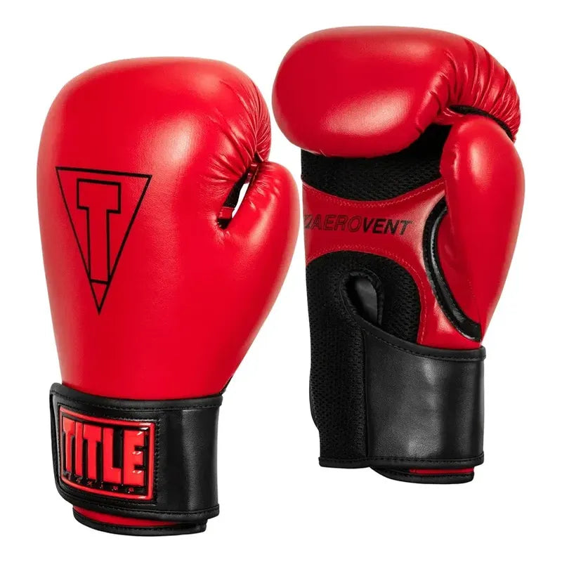 Guante Box Title Vegan Fitness Rojo 16 Oz Palomares Fpx 16 Oz Rojo