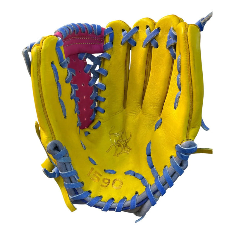 Guante Manopla Beisbol 12.5 Tramp Bob Esponja Palomares Fpx Tejido Azul Juvenil/ Adulto