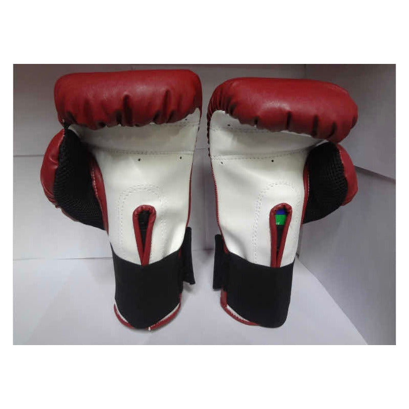 Kit Box Boxing Gear Palomares Genuino Fpx 14 Oz 14oz Rojo