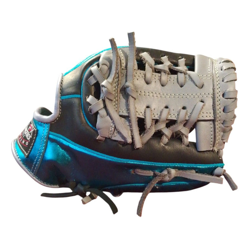 Guante Manopla Beisbol-softbol 11.5 Trampa H Palomares Fpx Azul Juvenil/adulto
