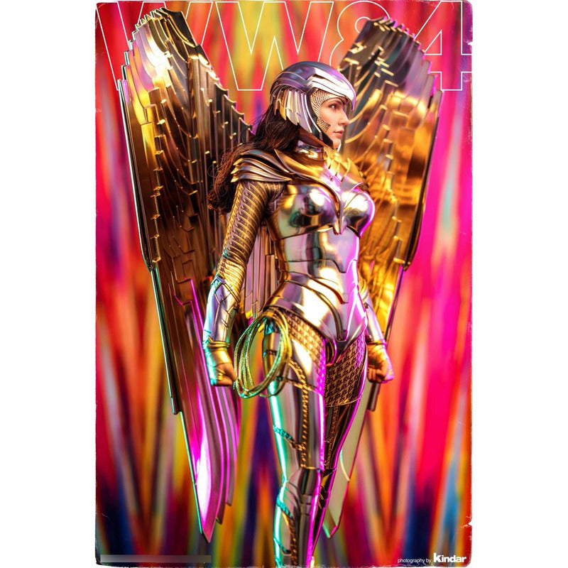 Hot Toys Wonder Woman Golden Armor Deluxe Figura 1/6 Fpx