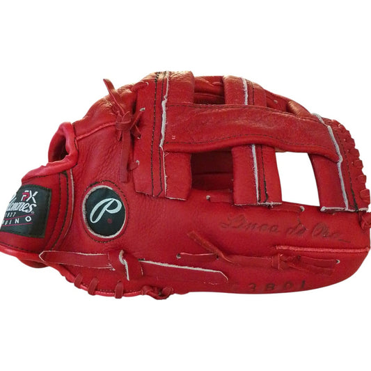 Guante Manopla Beisbol G380 Palomares Genuino Fpx Rojo Adulto/ Juvenil