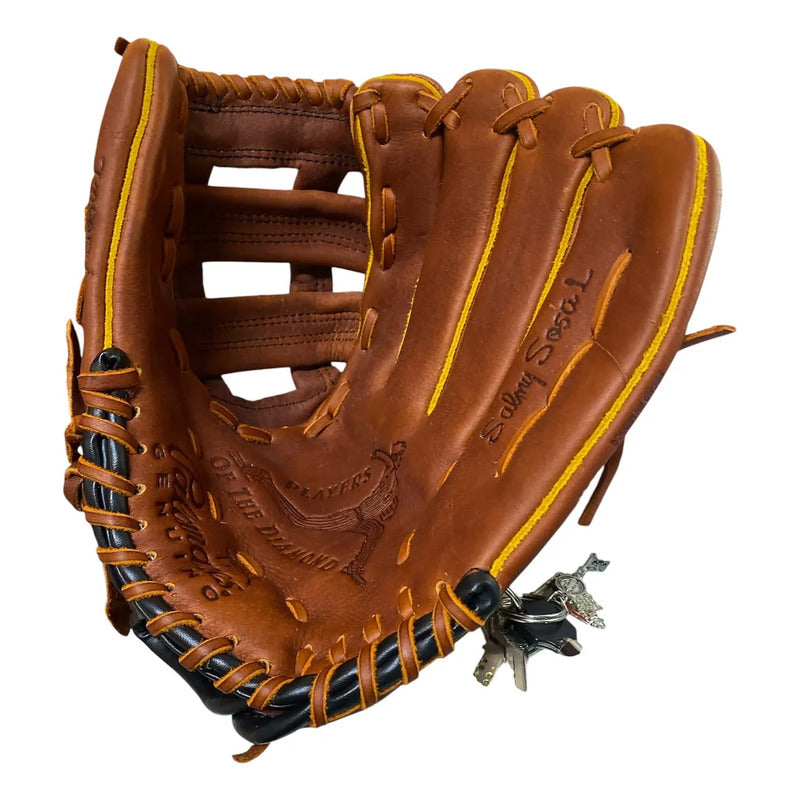 Guante Manopla Para Beisbol G45 13 Palomares Fpx Bordó Juvenil/ Adulto