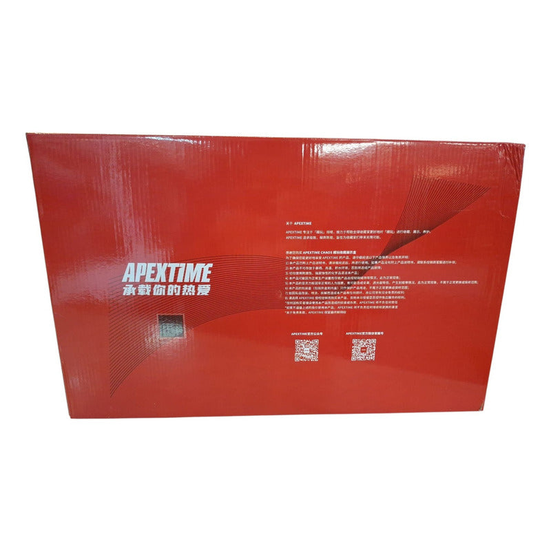 Vitrina Acrílico Iluminada Apextime Chaos Ultra 1/6 Fpx Blanco