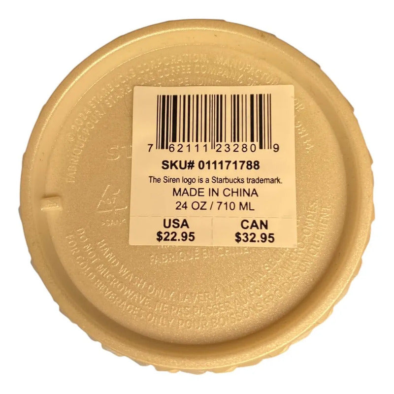 Vaso Starbucks Otoño 2025 24 Oz Blanco Blanco