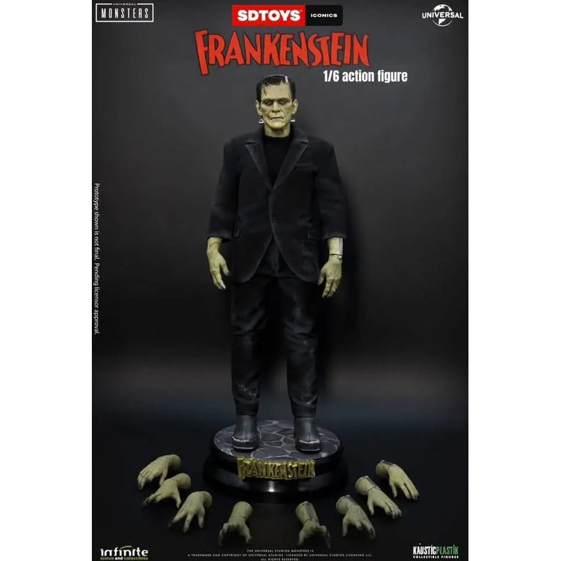 Frankenstein Infinite Kaustic Plastik Figura 1/6 Fpx